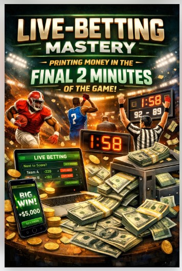 Live-Betting Mastery: Printing Money in the Final 2 Minutes of the Game"