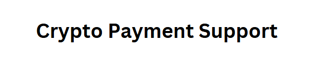 Crypto Payment Support