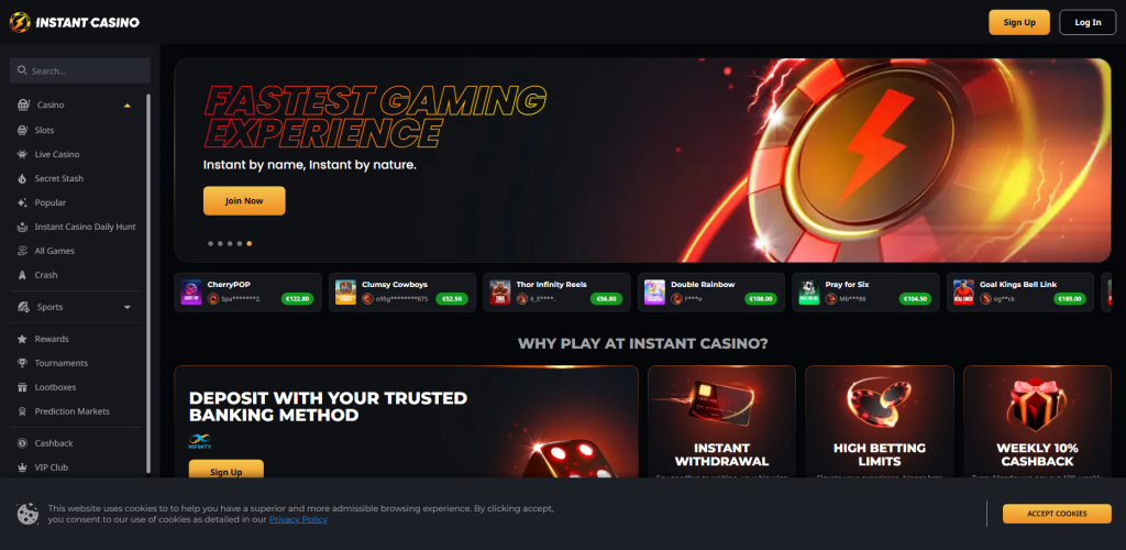 Instant Casino (TG Channel)