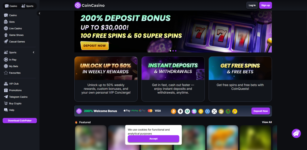 CoinCasino Telegram Bot