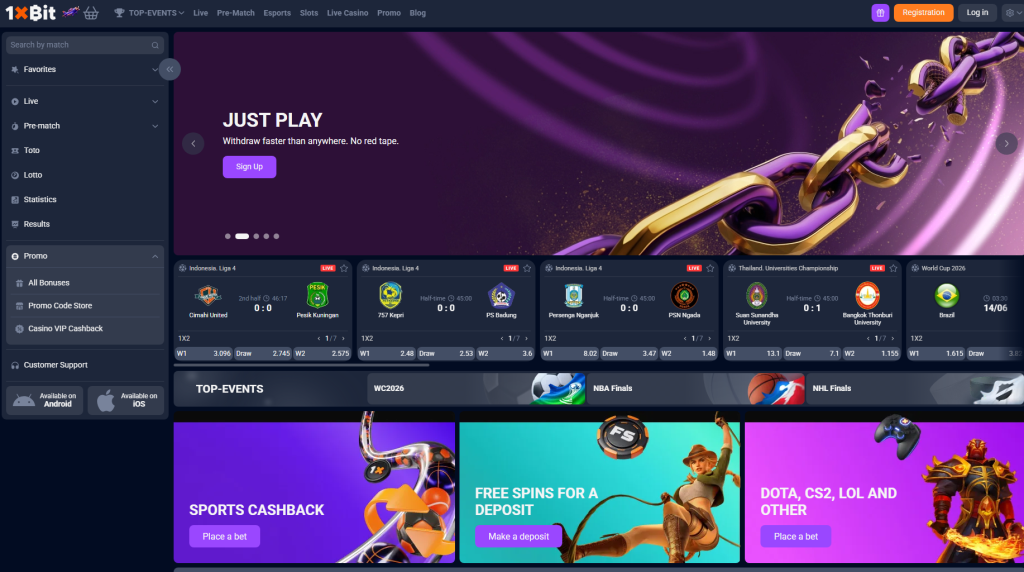 1xBit - Best Telegram Crypto Casinos for Anonymous Play
