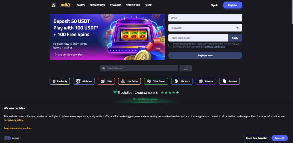 mBit Casino – Best Telegram Crypto Casinos for Anonymous Play