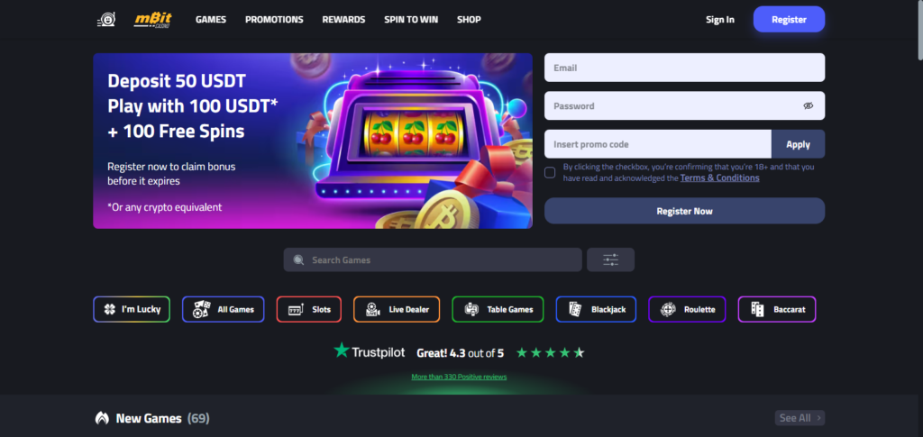 mBit Casino