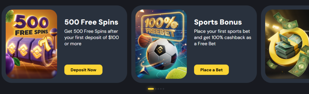 Bonuses and Promotions