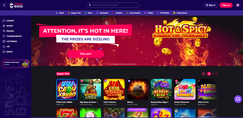 SuperBoss Casino