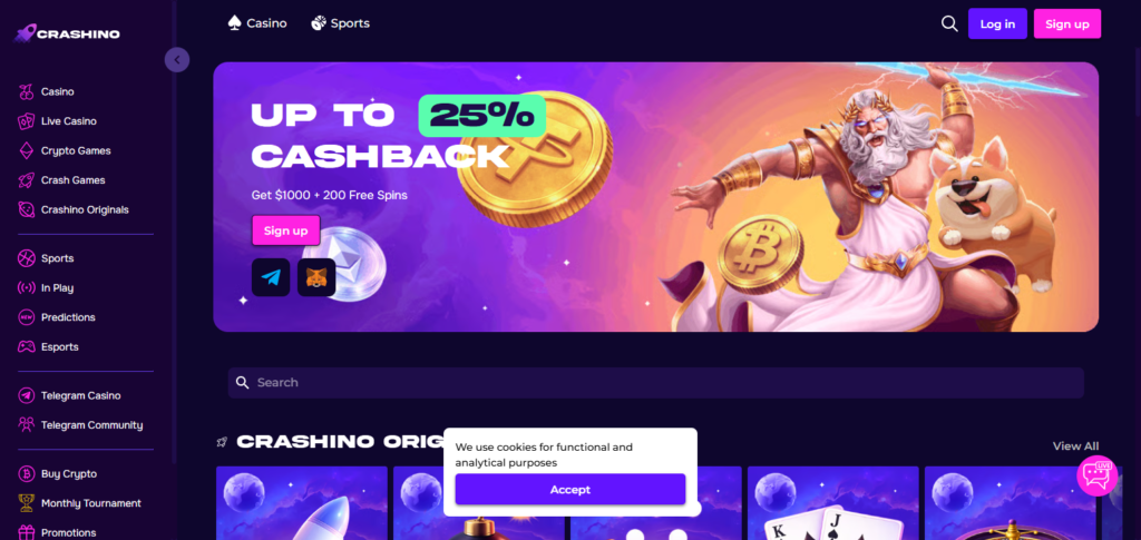 Crashino Casino
