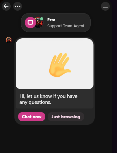 Customer Support at Lussurio Casino