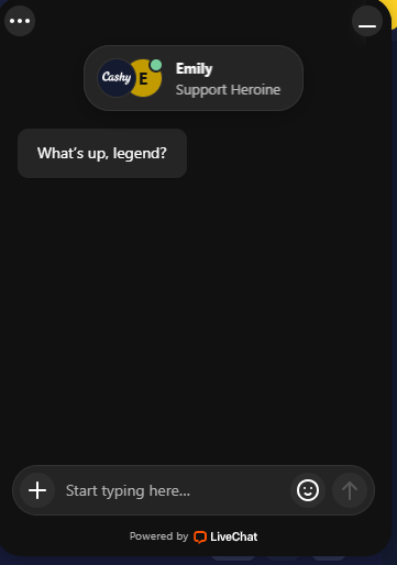 Customer Support at Lussurio Casino