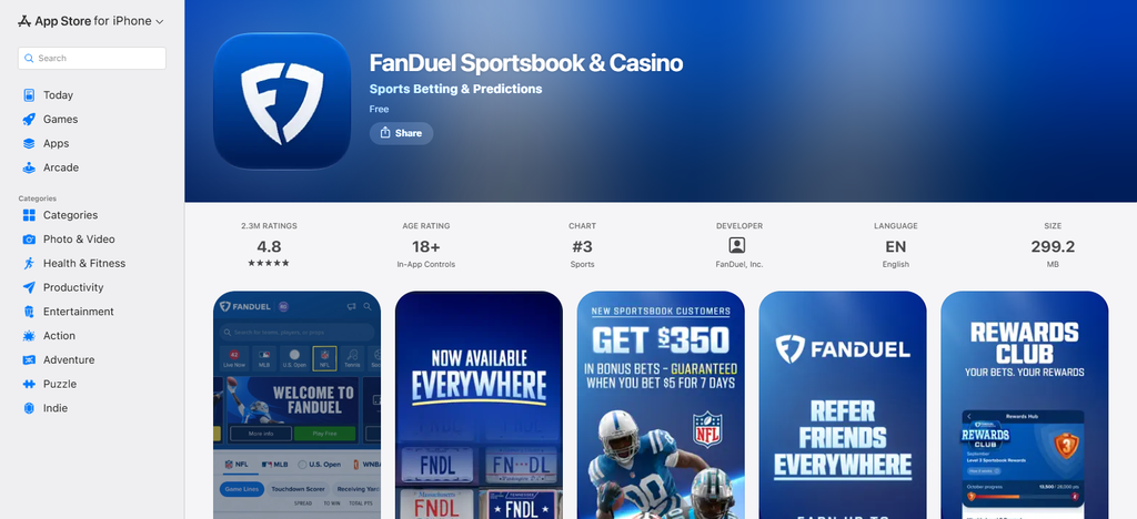  FanDuel Sportsbook