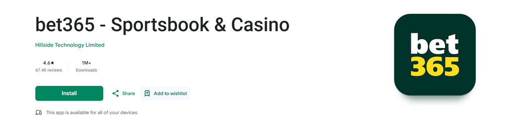 bet365 Sportsbook