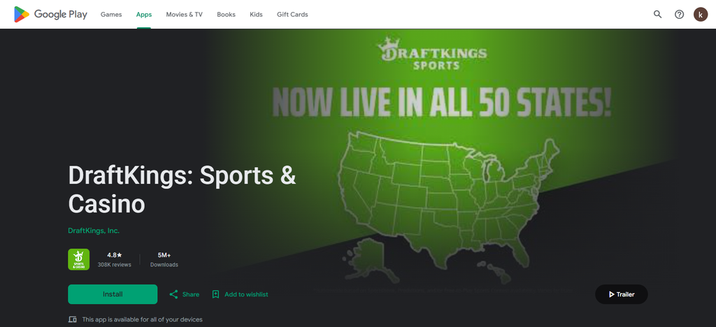 DraftKings Sportsbook