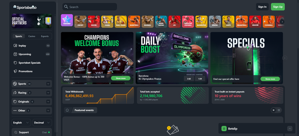  Sportsbet io